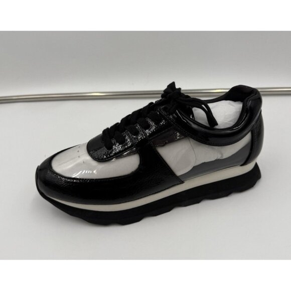 Jessica Rich Sneaker Transparent Womens Black Size EU 36 USA 5.5 6 New - Picture 7 of 11